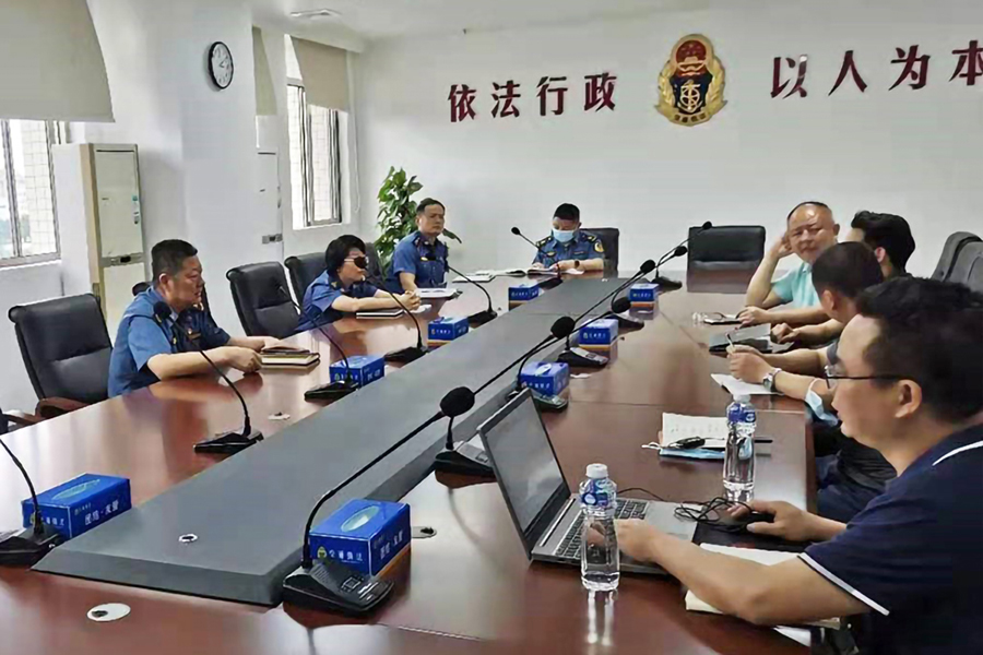 深圳坦成科技参加江门市交通运输局源头治超、非现执法系统会议
