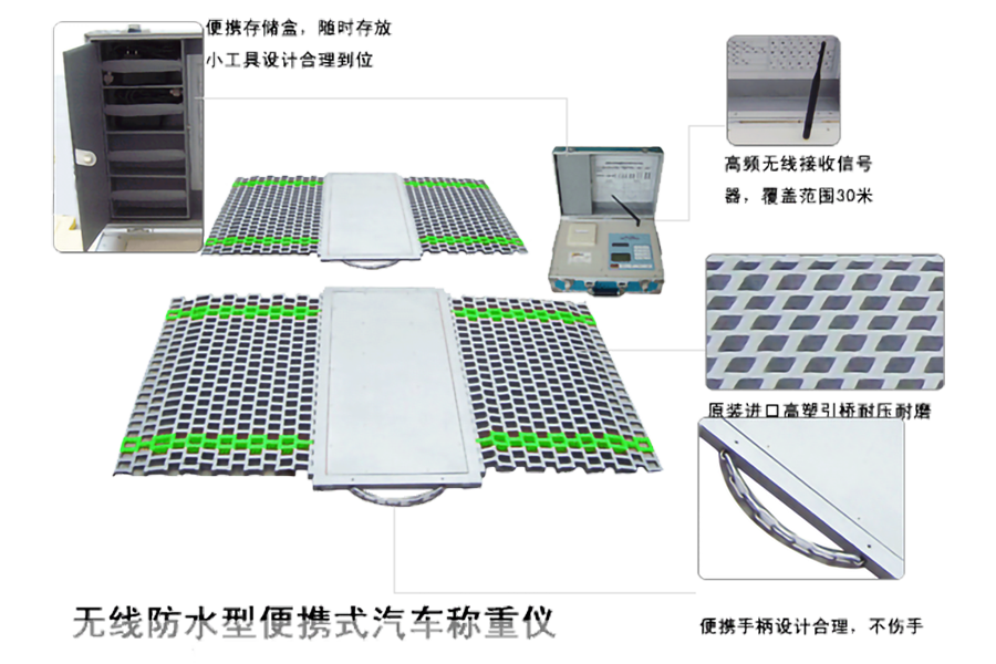 无线便携式汽车称重仪让超载“现形”